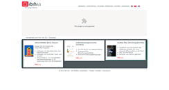 Desktop Screenshot of ibih.ch