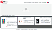 Tablet Screenshot of ibih.ch